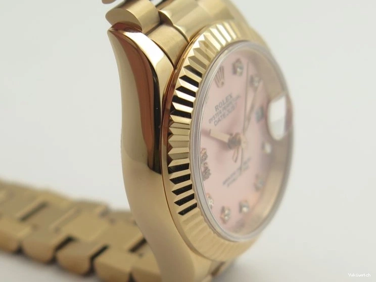 XL Edition BP Diam Fluted RG Bezel DateJust Pink 28mm Dial Maker RG On Best Bracelet ETA2671 0513